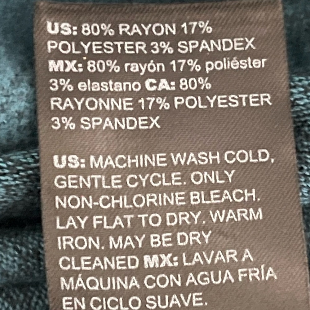 White House Black Market Teal Scoop Neck Sweater - Picture 13 of 13